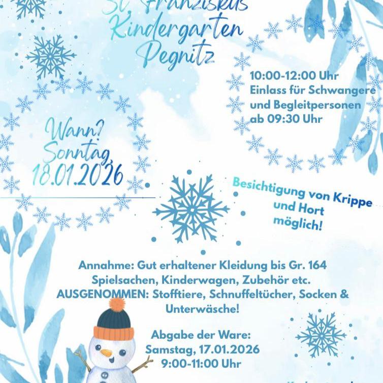 Flyer Ganzjahresbasar